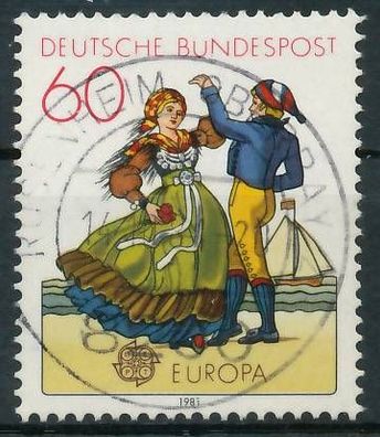 BRD BUND 1981 Nr 1097 zentrisch gestempelt X823E7E