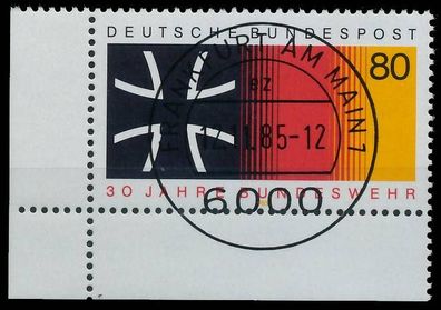 BRD BUND 1985 Nr 1266 zentrisch gestempelt ECKE-ULI X579E2A