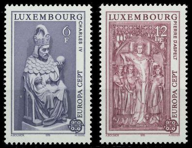 Luxemburg 1978 Nr 967-968 postfrisch S1A7AF6