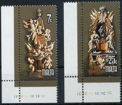 MALTA 1978 Nr 569-570 postfrisch ECKE-ULI X58CE3A