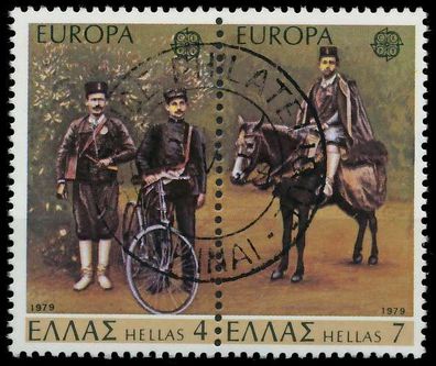 Griechenland 1979 Nr 1352 + 1353 zentrisch gestempelt WAAGR PA X58D0FA
