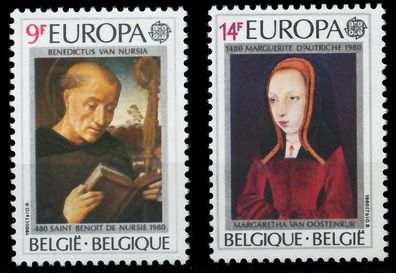 Belgien 1980 Nr 2023-2024 postfrisch S1B9D56