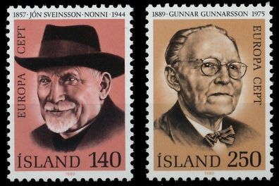 ISLAND 1980 Nr 552-553 postfrisch S1C325A