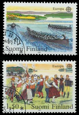 Finnland 1981 Nr 881-882 gestempelt X5A014A