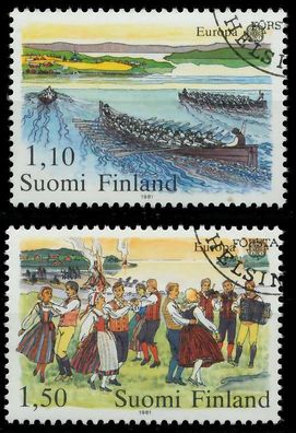 Finnland 1981 Nr 881-882 gestempelt X5A0176