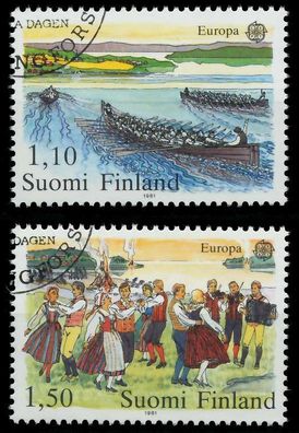 Finnland 1981 Nr 881-882 gestempelt X5A017A