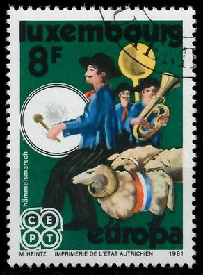 Luxemburg 1981 Nr 1031 gestempelt X5A9EF2