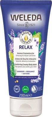 6x Weleda WELEDA Aroma Shower Relax 200ml