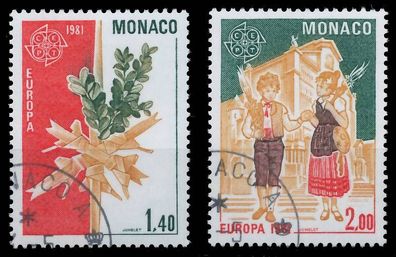 MONACO 1981 Nr 1473-1474 gestempelt X5A9F82