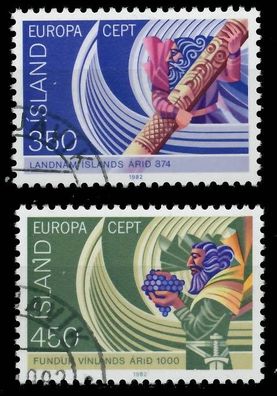 ISLAND 1982 Nr 578-579 gestempelt X5B53A2