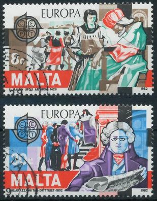 MALTA 1982 Nr 661-662 gestempelt X5B53FE