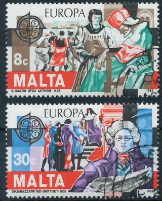 MALTA 1982 Nr 661-662 gestempelt X5B5432