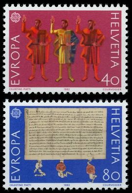 Schweiz 1982 Nr 1221-1222 postfrisch S1E5006