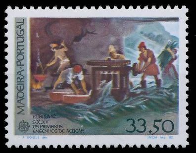 Madeira 1980-1989 Nr 77 postfrisch X5B555E