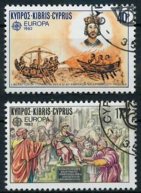 ZYPERN 1982 Nr 566-567 gestempelt X5B5646