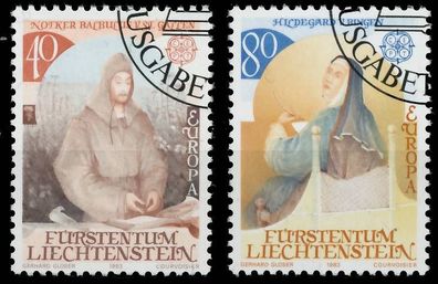 Liechtenstein 1983 Nr 816-817 gestempelt X5B90C2