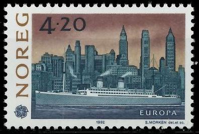 Norwegen 1992 Nr 1097 postfrisch X5D929E