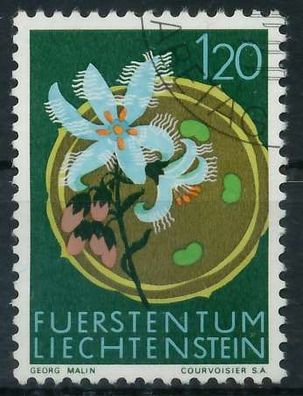 Liechtenstein 1970 Nr 524 gestempelt SB582AE