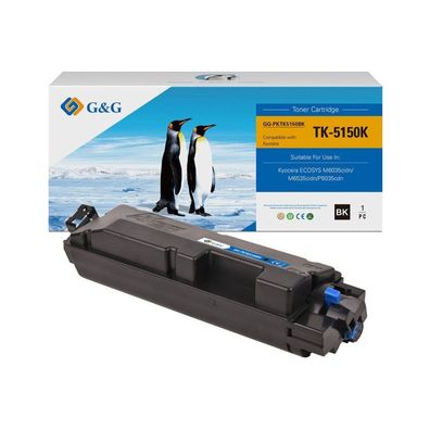 G&G Toner kompatibel mit Kyocera TK-5150K/1T02NS0NL0
