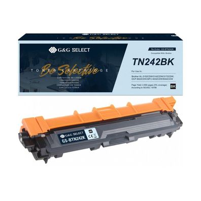 G&G Select Toner kompatibel mit Brother TN-242BK