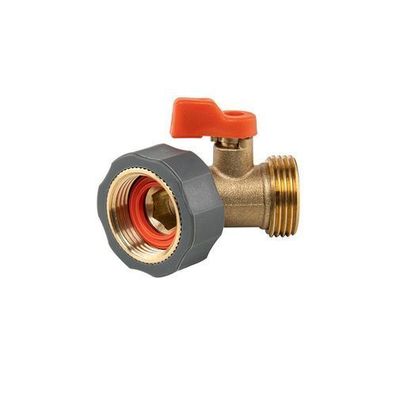 Absperrventil Winkelanschluss IG 3/4" AG 3/4" BRASS SOFT Kugelhahn Messing