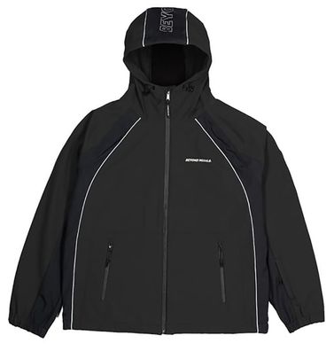 BEYOND MEDALS Snow Jacke Softshell black - Größe: L
