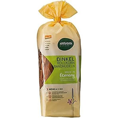 Naturata Demeter Dinkel-Vollkorn-Bandnudeln 500g - 500.0g