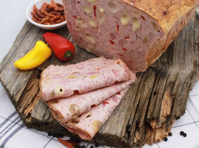 Pizza - Leberkäse | Pizza -Fleischkäse | Brotzeitscheiben (ca. 500gr)