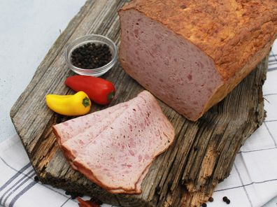 altbayrischer Schweinskäse | grober Fleischkäse | am Stück (ca. 800 gr.)