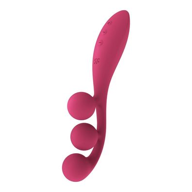 Multifunktionales Intim-Massagegerät für Beckenbodentraining - Roter Vibrationsb