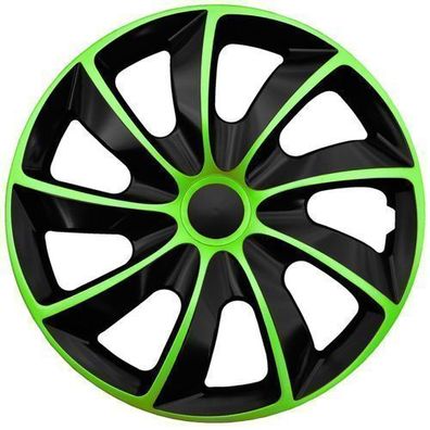 Radzierblenden Radkappe aus ABS Kunststoff 13"-17" Satz 4 Stück Auto KFZ Bicolor