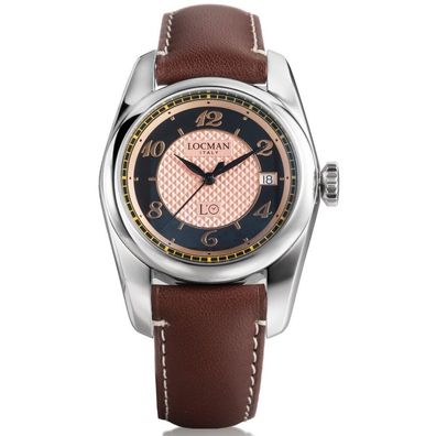 Locman - 0LO4T31R-00PKKGPN - Armbanduhr - Herren - Automatik - L'O2 Full Pave