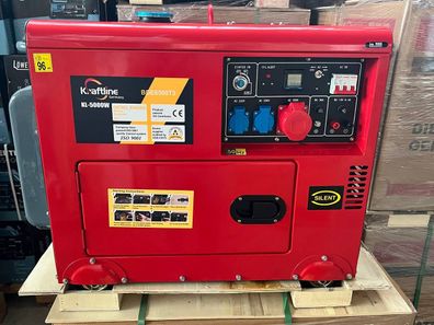 DIESEL UT-DG5000W Stromerzeuger Generator 2x220V-1x380V 1x 12V
