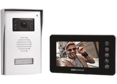 SCS Sentinel Prim'VisioFirst 4.3 Video-T?rsprechanlage, WE 5001/2 BIS, elektrisch