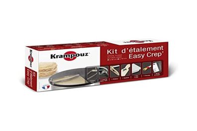 Krampouz Teigverteil-Set Easy Crep 40 cm Edelstahl Crepe Zubehörset AKE84