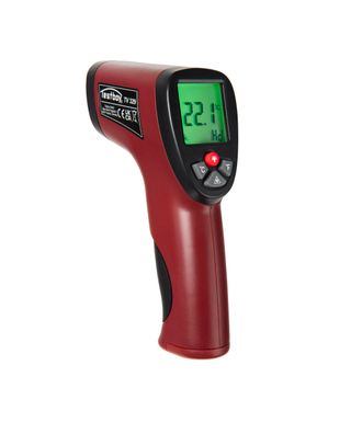 Testboy TV 329 Infrarot-Thermometer beréhrungslos 12:1 Optik Laser Rot