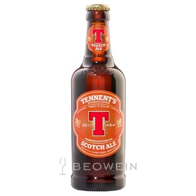 Tennents Scotch Ale 0,33 l - Bier aus Schottland