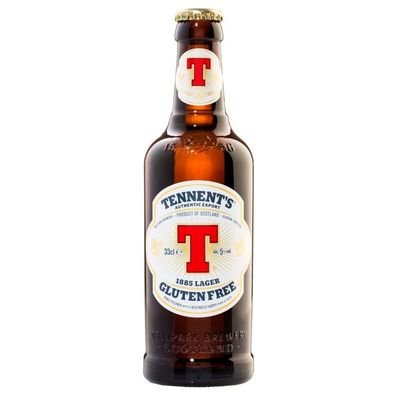 Tennents Lager Glutenfrei 0,33 l - Bier aus Schottland