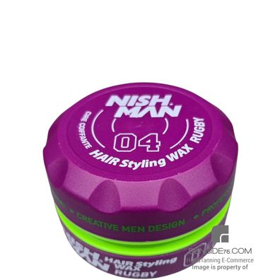 NishMan/Hair Styling Wax 04 "Rugby" 150ml/Haarstyling/Haarpflege