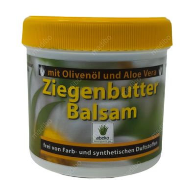 4,98 Euro pro 100ml abeko Ziegenbutter Balsam mit Aloe Vera und Olivenöl 200 ml