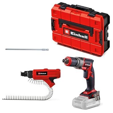 Einhell Professional Akku-Trockenbauschrauber TP-DY 18 Li BL mit Magazinvorsatz