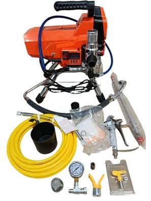 VEVOR Airless Spritzgerät 2200 W 3000 PSI 2 l/min mit Schlauch Defekt