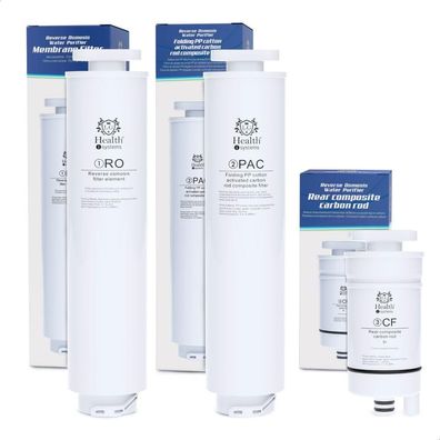 LG Health Ersatzfilter Set 3 Stéck fér Umkehrosmose Wasserfilter Anlage