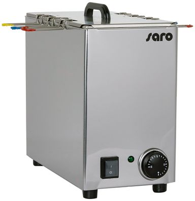 SARO Eierkocher DAMO fér 6 Eier Edelstahl bis 90 Â°C 1,2 kW mit Thermostat
