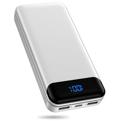 Enerwow Powerbank 2 Stéck 16000mAh mit LCD Display USB-C Schnellladen