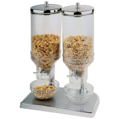 Defekt APS Cerealienspender Duo FRESH+EASY 22x35 cm H 52 cm Edelstahl