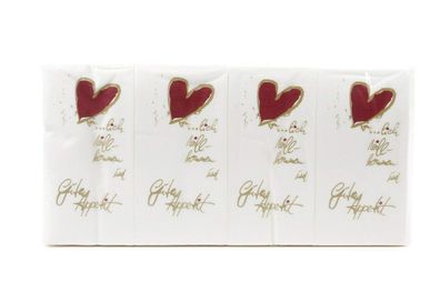 Funny Motivservietten Herzlich Willkommen 33x33 cm 2-lagig 8er Pack
