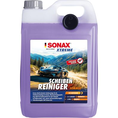SONAX XTREME Scheibenreiniger Sommer Insekten Wischwasser 5L Kanister 02725000