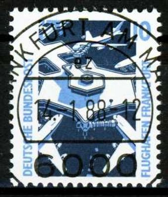 BRD DS Sehensw Nr 1347Au zentrisch gestempelt X208572