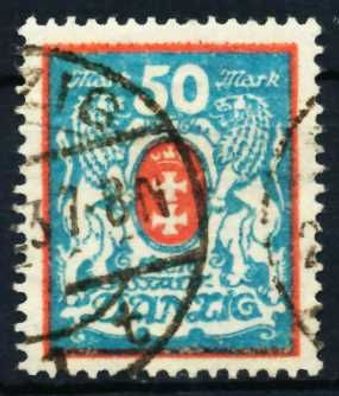 DANZIG 1923 Nr 127Y gestempelt X4DF48E